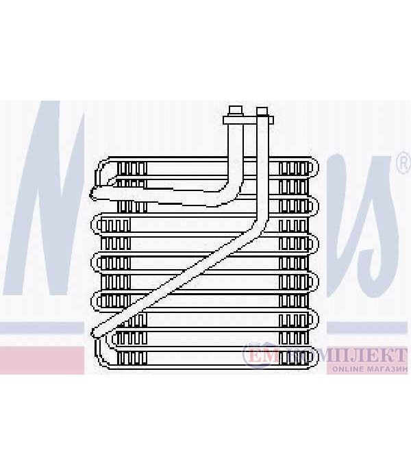 ИЗПАРИТЕЛ КЛИМАТИК VOLKSWAGEN SHARAN (1995-) 2.8 VR6 - NISSENS