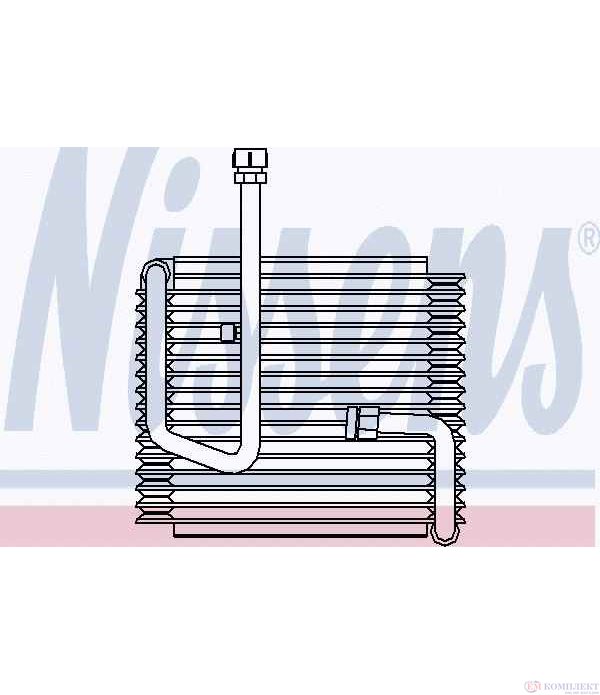 ИЗПАРИТЕЛ КЛИМАТИК MAZDA 323 F IV (1989-) 1.8 16V - NISSENS