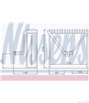 ИЗПАРИТЕЛ КЛИМАТИК SEAT IBIZA IV (2002-) 1.9 TDI Cupra R - NISSENS