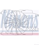 ПЕРКА ВЕНТИЛАТОРНА RENAULT SCENIC II (2003-) 1.4 - NISSENS