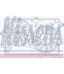 ПЕРКА ВЕНТИЛАТОРНА FORD MONDEO II COMBI (1996-) 2.0 i - NISSENS