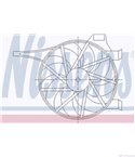 ПЕРКА ВЕНТИЛАТОРНА OPEL CORSA C (2000-) 1.7 DI 16V - NISSENS