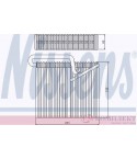 ИЗПАРИТЕЛ КЛИМАТИК VAUXHALL ZAFIRA MK I (1998-) 2.0 DTI 16V - NISSENS