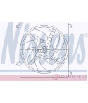 ПЕРКА ВЕНТИЛАТОРНА OPEL AGILA (2000-) 1.0 - NISSENS