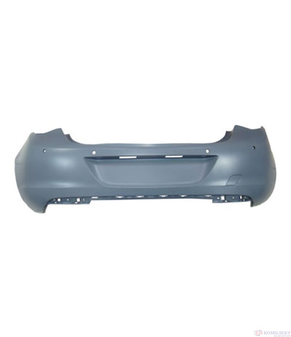 БРОНЯ ЗАДНА ГРУНД С ДУПКИ ЗА ПАРКТРОНИК OPEL ASTRA J (2009-)