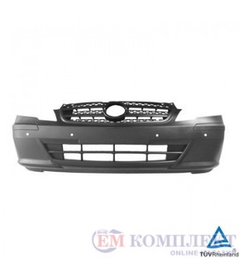 БРОНЯ ПРЕДНА ГРУНД С ДУПКИ ЗА ПАРКТРОНИК С TUV MERCEDES VIANO W639 (2010-)