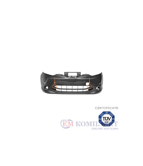 БРОНЯ ПРЕДНА С ДУПКИ ЗА ПАРКТРОНИК NISSAN QASHQAI (2013-)