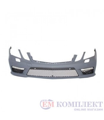 БРОНЯ ПРЕДНА С ДУПКИ ЗА ПРЪСКАЛКИ К-Т MERCEDES E CLASS W212 AMG (2009-)