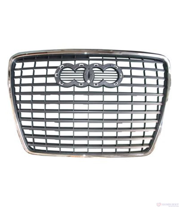 РЕШЕТКА ПЛАСТИЧНА SILVER С ХРОМ ЛАЙСНА* AUDI A6 08-11