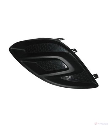 РЕШЕТКА В ПРЕДНА БРОНЯ ДЯСНА БЕЗ ДУПКИ ЗА ХАЛОГЕН OPEL CORSA D 11-14