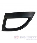 РЕШЕТКА В ПРЕДНА БРОНЯ ЛЯВА ЧЕРНА RENAULT SCENIC 08-12