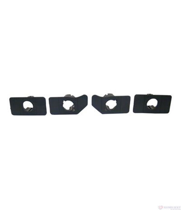 ОСНОВА ПЛАСТИЧНА ЗА ПАРКТРОНИК НА ЗАДНА БРОНЯ SET (4 БРОЯ) VW GOLF VI 08-13