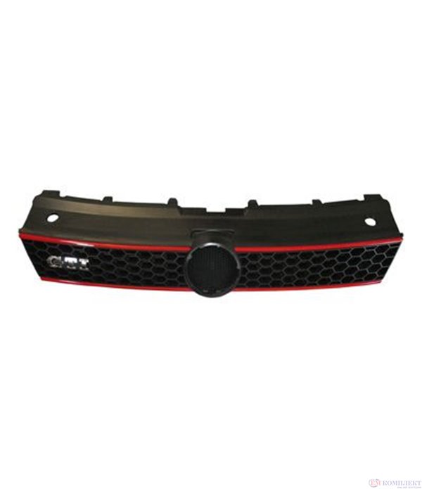 РЕШЕТКА ПЛАСТИЧНА GTI (С ЧЕРВЕНИ ЛАЙСНИ) GTI VW POLO 09-14