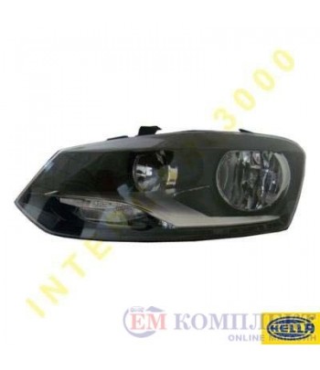 ФАР ЛЯВ GTI HELLA VW POLO 14-
