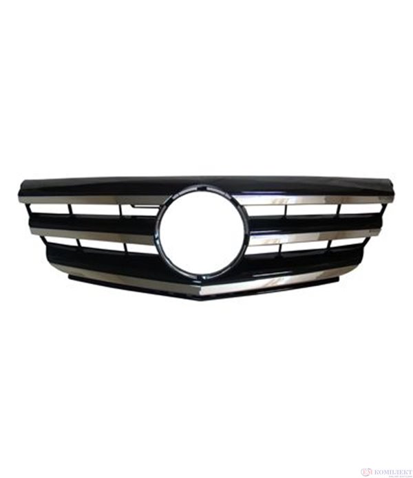 РЕШЕТКА ПЛАСТИЧНА НИКЕЛ С ЧЕРНИ ЛАЙСНИ MERCEDES A-CLASS W169 08-12