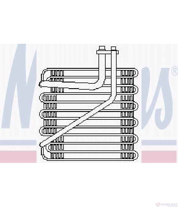 ИЗПАРИТЕЛ КЛИМАТИК VOLKSWAGEN SHARAN (1995-) 2.0 LPG - NISSENS