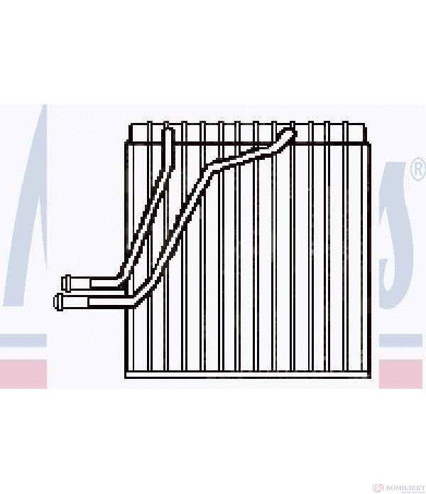 ИЗПАРИТЕЛ КЛИМАТИК VOLKSWAGEN BORA COMBI (1999-) 2.3 V5 - NISSENS