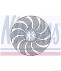 ПЕРКА ВЕНТИЛАТОРНА VOLKSWAGEN TRANSPORTER IV (1990-) 2.5 TDI - NISSENS