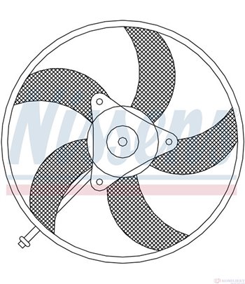 ПЕРКА ВЕНТИЛАТОРНА VOLKSWAGEN GOLF III VARIANT (1993-) 2.0 Syncro - NISSENS