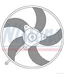 ПЕРКА ВЕНТИЛАТОРНА VOLKSWAGEN GOLF III (1991-) 1.6 - NISSENS