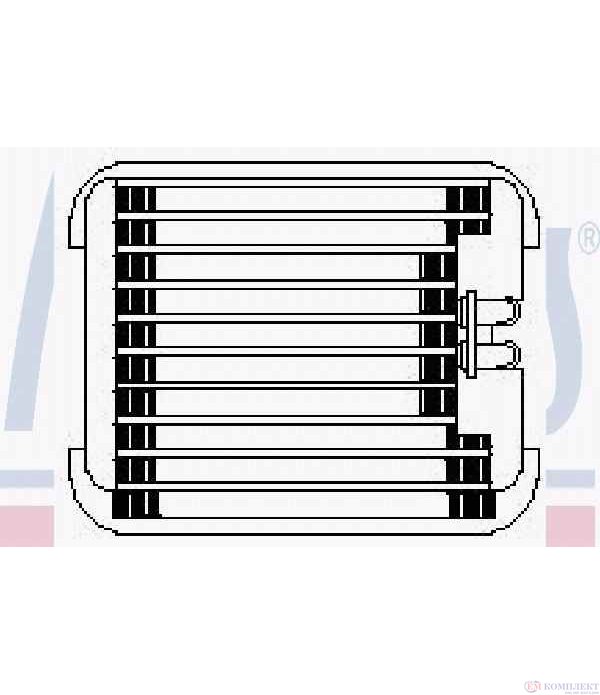 ИЗПАРИТЕЛ КЛИМАТИК TOYOTA RAV 4 I CABRIO (1997-) 2.0 16V - NISSENS