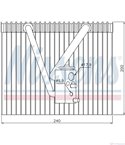 ИЗПАРИТЕЛ КЛИМАТИК FIAT DOBLO CARGO (2001-) 1.3 JTD 16V Multijet - NISSENS