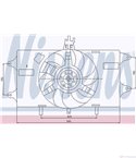 ПЕРКА ВЕНТИЛАТОРНА FIAT DOBLO CARGO (2001-) 1.2 - NISSENS
