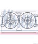 ПЕРКА ВЕНТИЛАТОРНА SEAT CORDOBA (1993-) 1.9 D - NISSENS