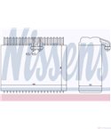 ИЗПАРИТЕЛ КЛИМАТИК FIAT MULTIPLA (1999-) 1.6 16V Blupower - NISSENS