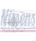 ПЕРКА ВЕНТИЛАТОРНА FIAT ALBEA (1996-) 1.2 - NISSENS