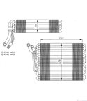 ИЗПАРИТЕЛ КЛИМАТИК VOLKSWAGEN TRANSPORTER IV (1990-) 1.9 D - NRF