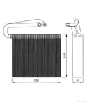 ИЗПАРИТЕЛ КЛИМАТИК SAAB 9-3 (2002-) 2.0 T Bio Power - NRF