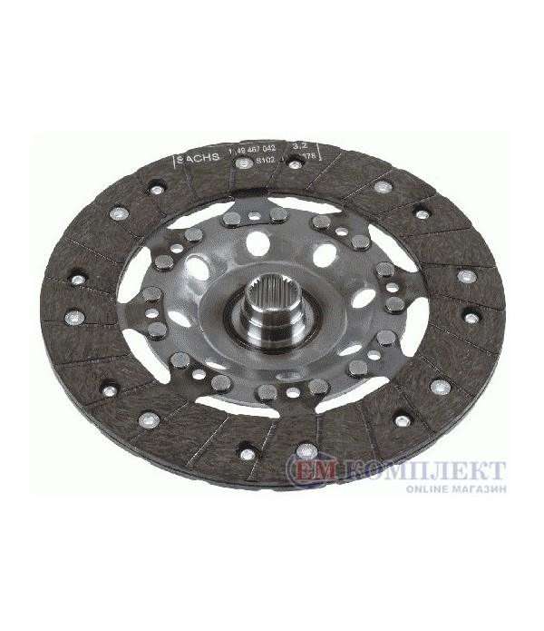ДИСК ФЕРОДОВ VOLKSWAGEN BORA (1998-) 1.9 TDI - SACHS
