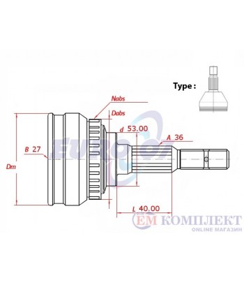 КАРЕ ПОЛУОС ВЪНШНО КОМПЛЕКТ VOLKSWAGEN GOLF IV (1997-) 3.2 R32 4motion - METELLI