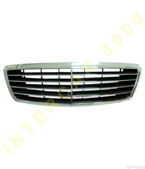 РЕШЕТКА ПРЕДНА ПЛАСТИЧНА К-Т MERCEDES S CLASS W220 (2003-)