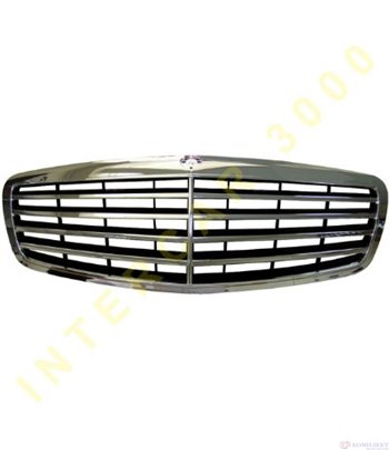 РЕШЕТКА ПРЕДНА ПЛАСТИЧНА ХРОМ К-Т MERCEDES S CLASS W221 (2005-)