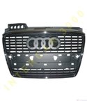 РЕШЕТКА ПРЕДНА ПЛАСТИЧНА ГРУНД ХРОМ AUDI A4 (2004-)