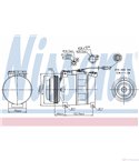 КОМПРЕСОР КЛИМАТИК AUDI A4 AVANT (1995-) 2.5 TDI quattro - NISSENS