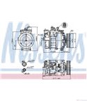КОМПРЕСОР КЛИМАТИК AUDI A4 (2000-) 3.0 - NISSENS