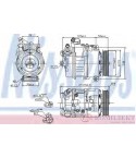 КОМПРЕСОР КЛИМАТИК BMW Z4 E89 (2009-) sDrive28i - NISSENS