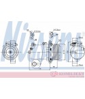 КОМПРЕСОР КЛИМАТИК BMW 3 SERIES E46 TOURING (1999-) 318 i - NISSENS