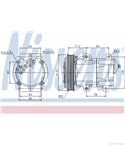 КОМПРЕСОР КЛИМАТИК FORD MONDEO I COMBI (1993-) 1.6 i 16V - NISSENS