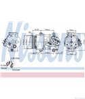КОМПРЕСОР КЛИМАТИК MERCEDES A CLASS W169 (2004-) A 170 - NISSENS