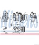 КОМПРЕСОР КЛИМАТИК SAAB 9-5 COMBI (1998-) 3.0 V6 - NISSENS