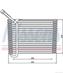 ИЗПАРИТЕЛ КЛИМАТИК VOLVO 940 (1990-) 2.4 TD Intercooler - NISSENS