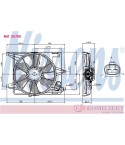 ПЕРКА ВЕНТИЛАТОРНА DACIA LOGAN MCV (2007-) 1.6 16V - NISSENS