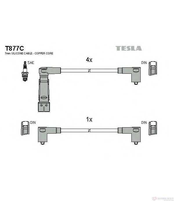 КАБЕЛИ СВЕЩИ ALFA ROMEO 33 SPORTWAGON (1984-) 1.7 i.e. - TESLA