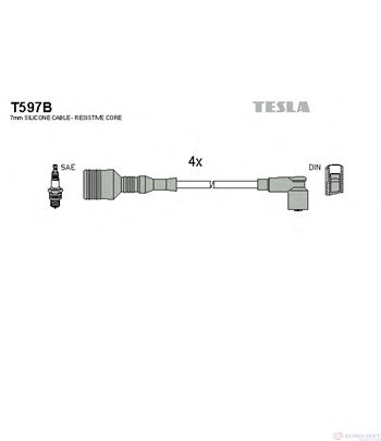 КАБЕЛИ СВЕЩИ ALFA ROMEO 146 (1994-) 1.4 i.e. - TESLA