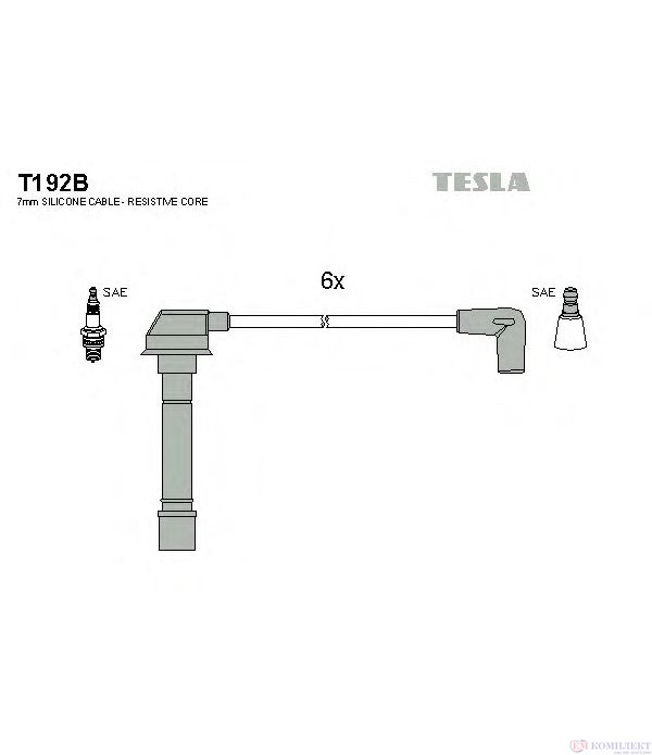 КАБЕЛИ СВЕЩИ CHRYSLER VISION (1993-) 3.5 TSi - TESLA