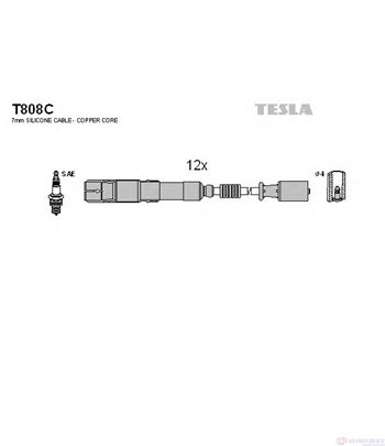 КАБЕЛИ СВЕЩИ CHRYSLER CROSSFIRE (2003-) 3.2 - TESLA